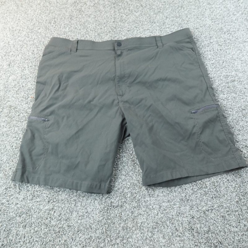 Wrangler Shorts Mens 46 Gray Cargo Utility‎ ATG Outdoor Performance Hiking Work